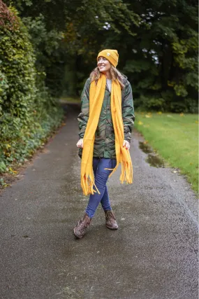 Fluffy Mustard Supersoft Scarf