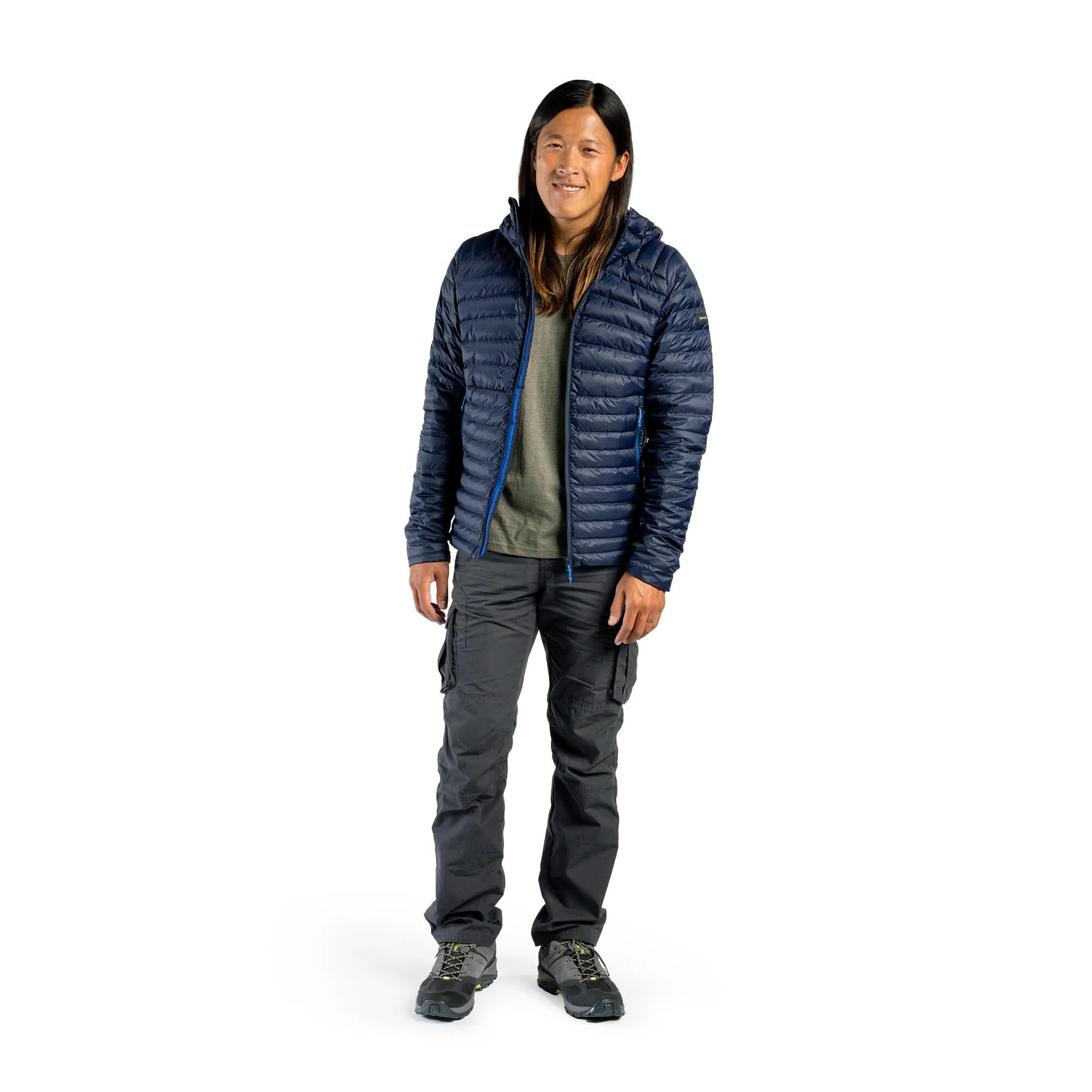 Forclaz Men's MT100 Hooded Down Puffer Jacket