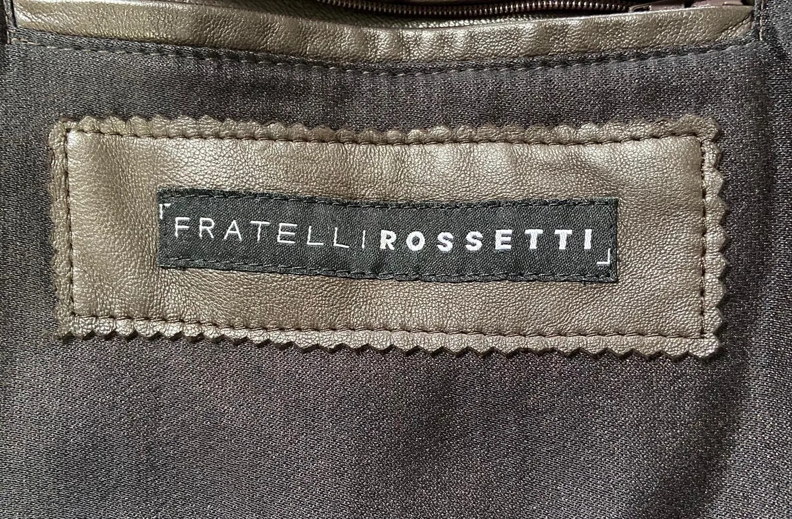 Fratelli Rossetti Genuine Leather Jacket - Size 56IT (Optimized English E-commerce Product Title)