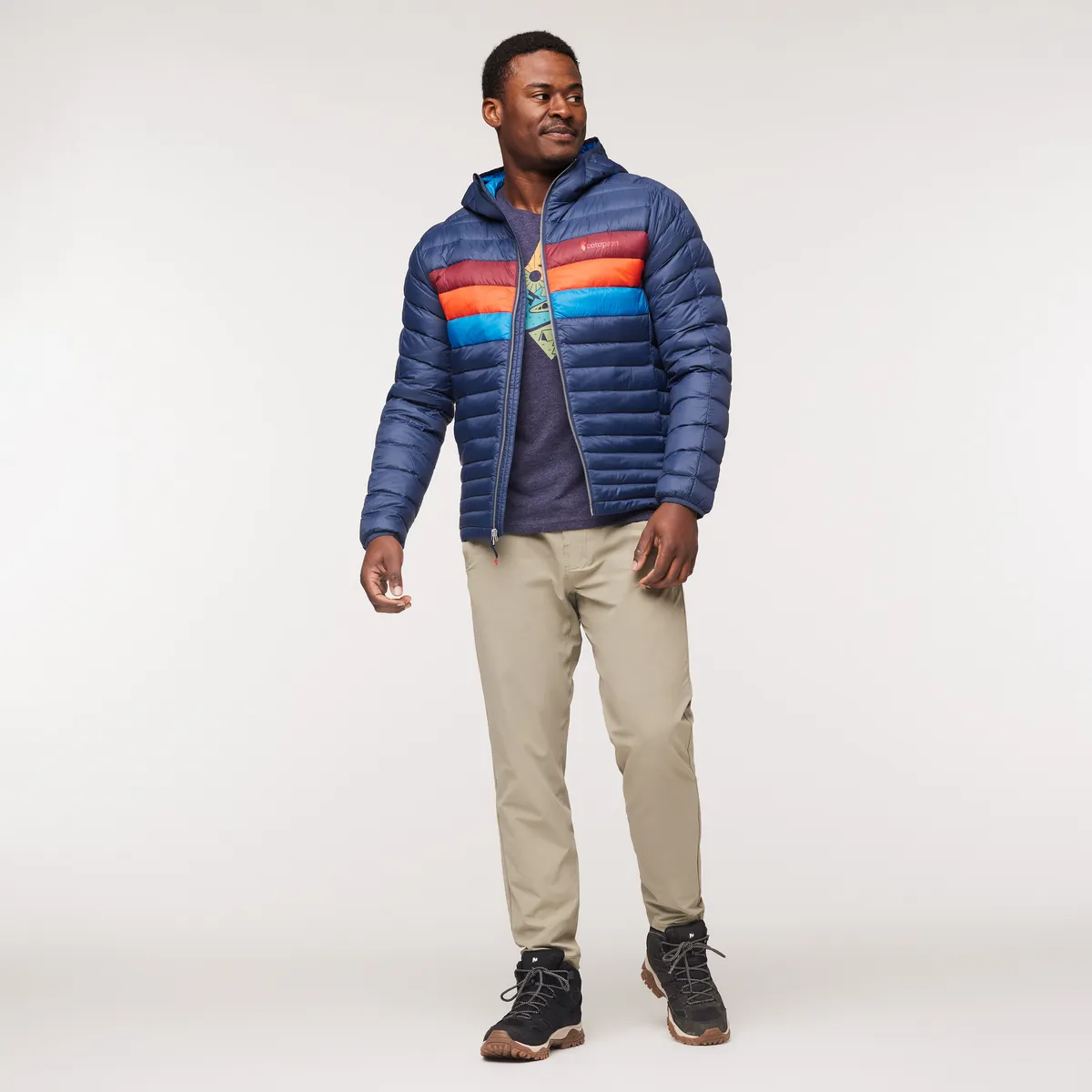 Fuego Hooded Down Jacket - Men's