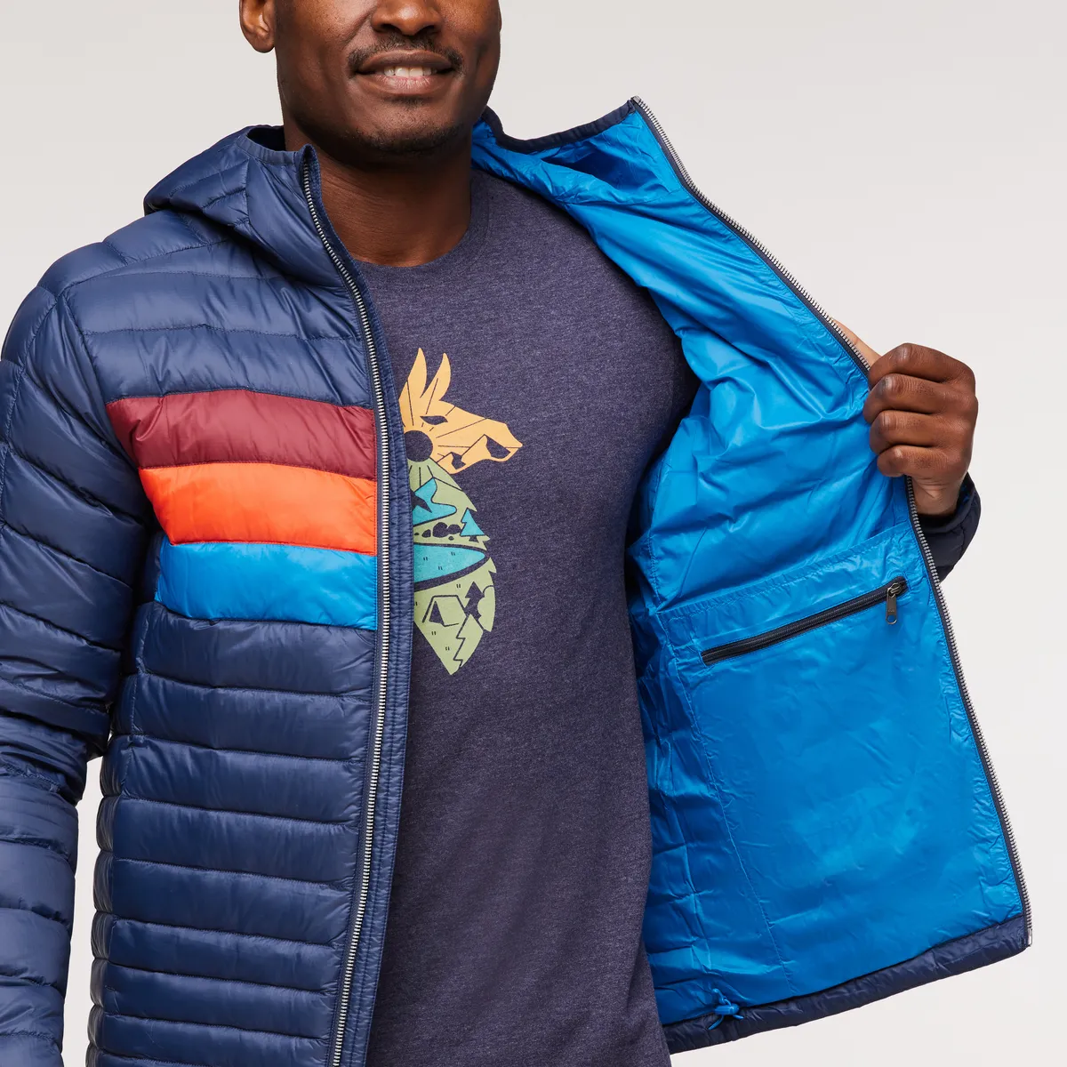 Fuego Hooded Down Jacket - Men's