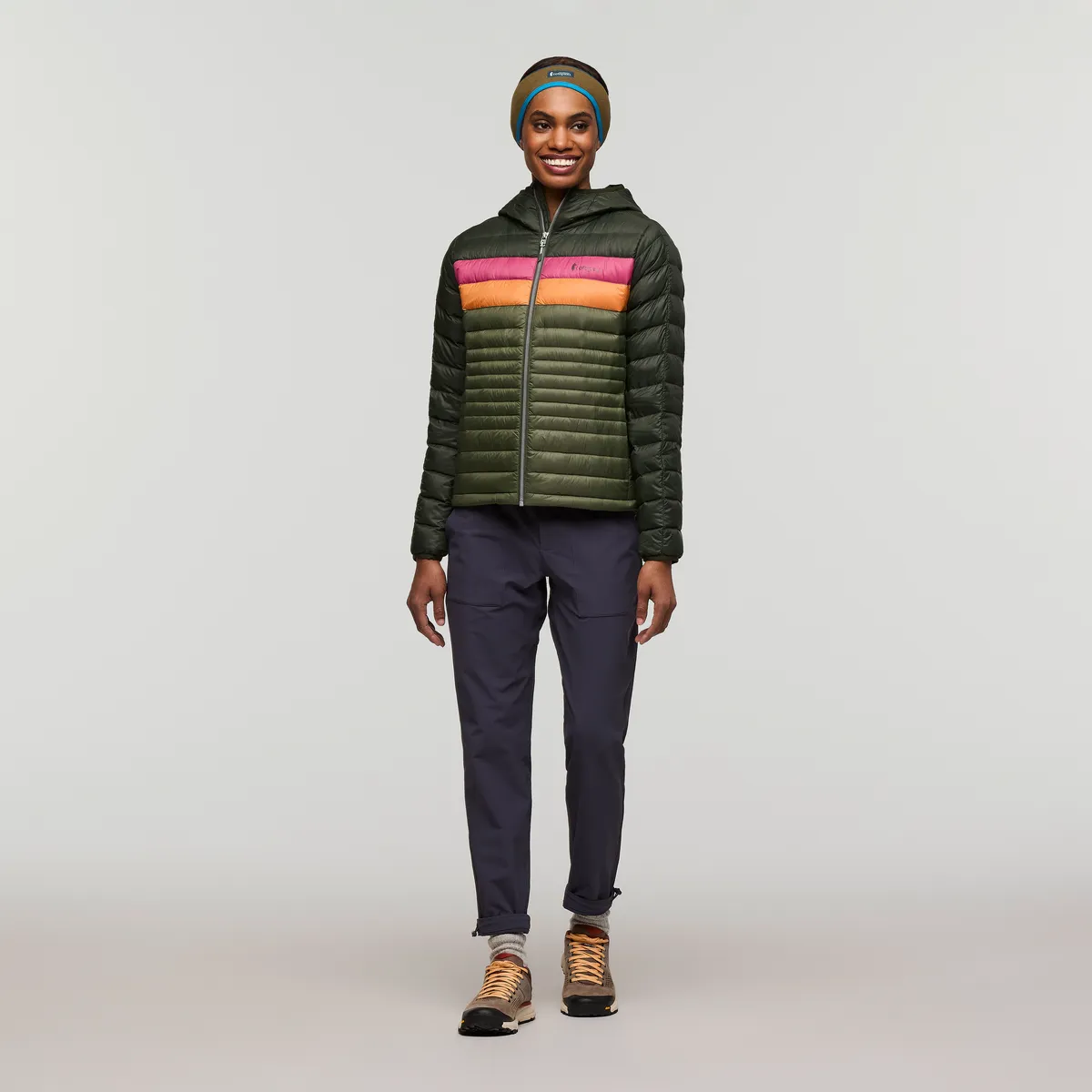 Fuego Hooded Down Jacket - Women's