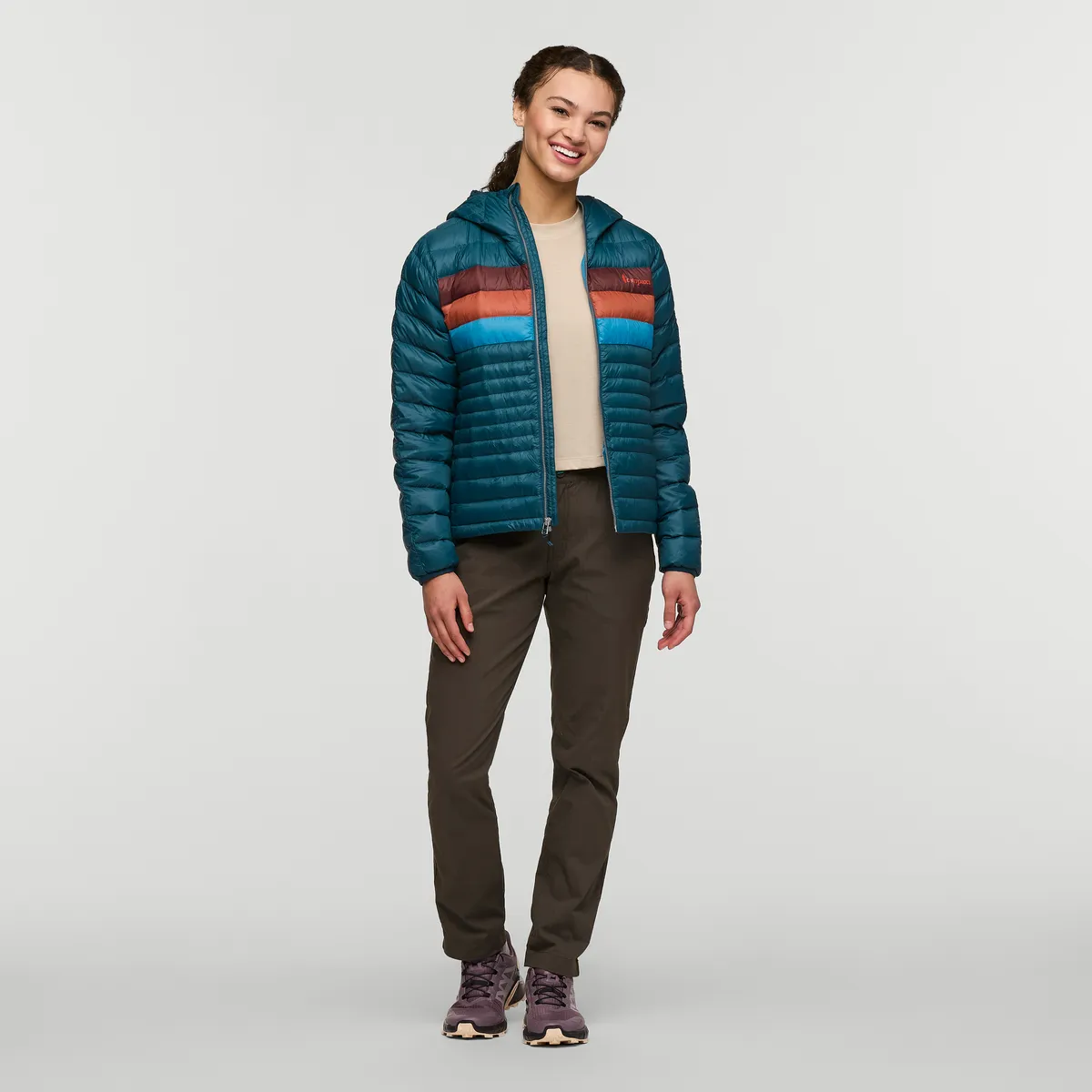 Fuego Hooded Down Jacket - Women's