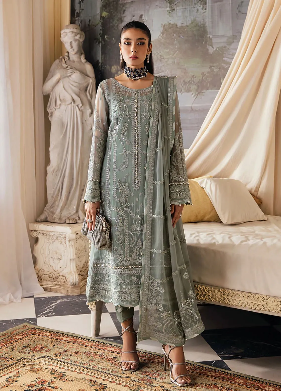 Gulaal Chiffon Suit