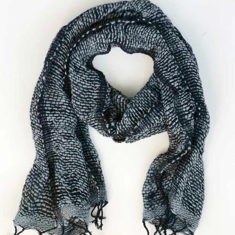 Handwoven Artisanal Cotton Scarf