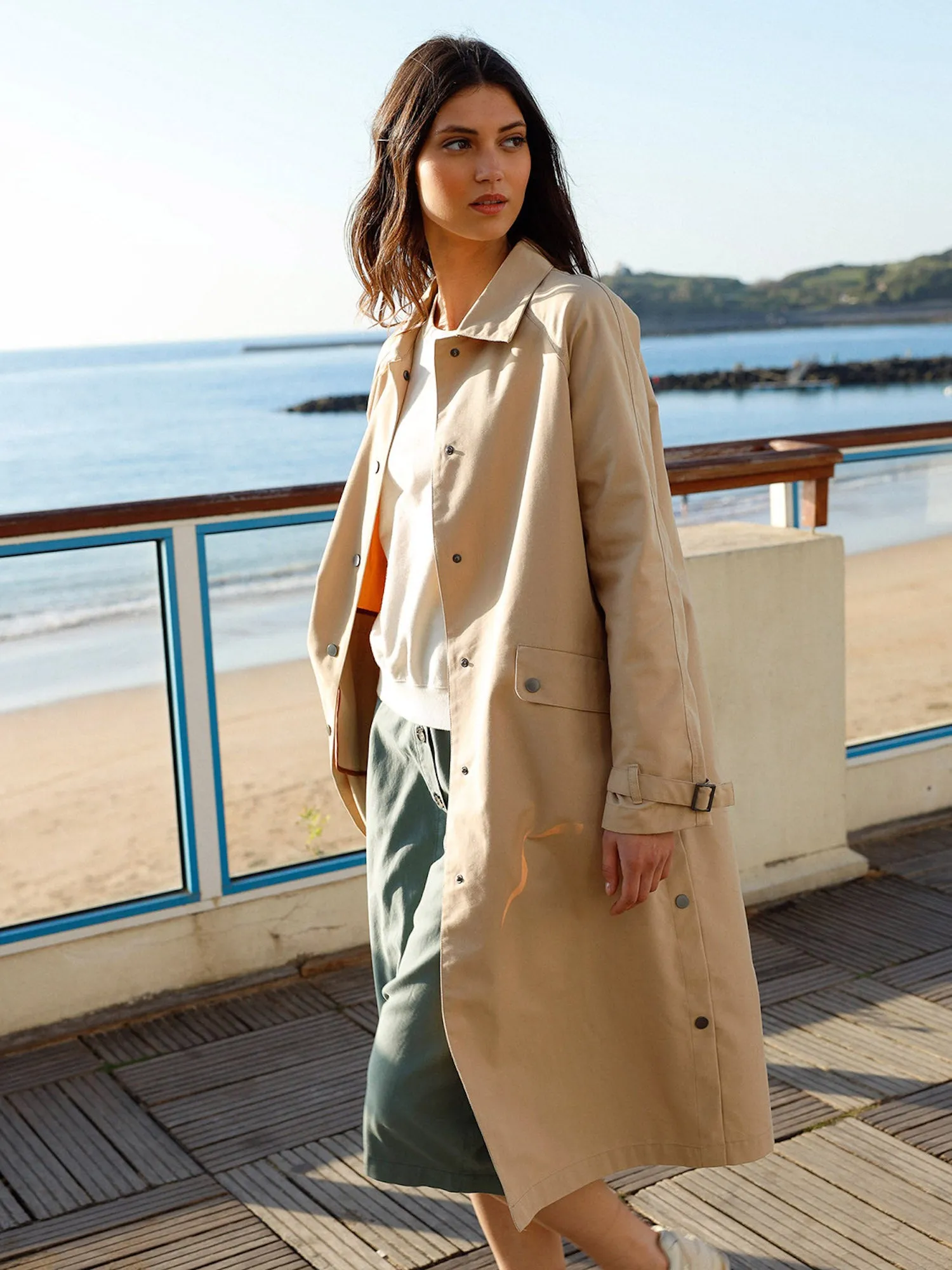 INDI & COLD Raincoat Trench