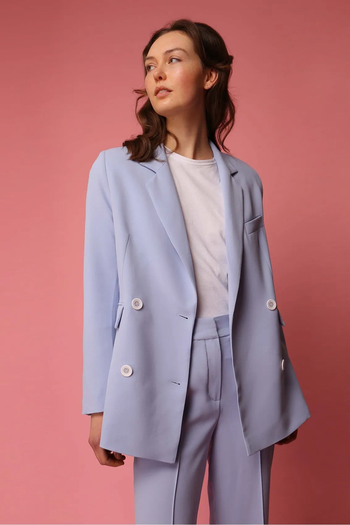 jacket sky blue