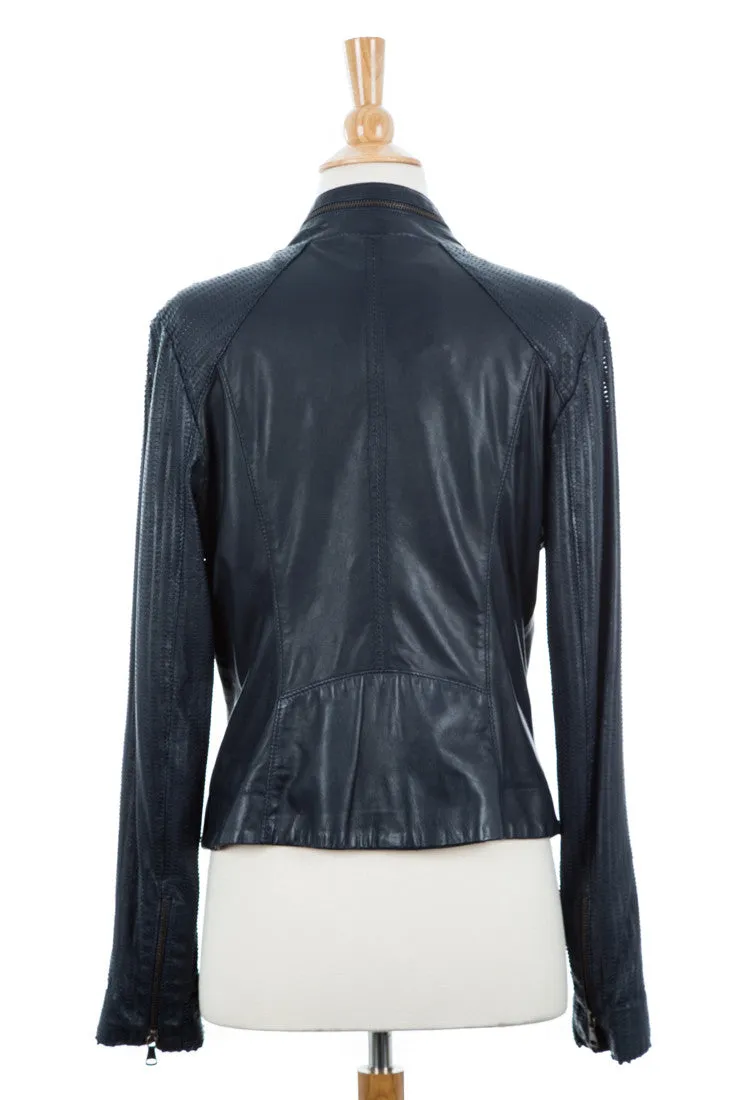 Karim Leather Moto Jacket