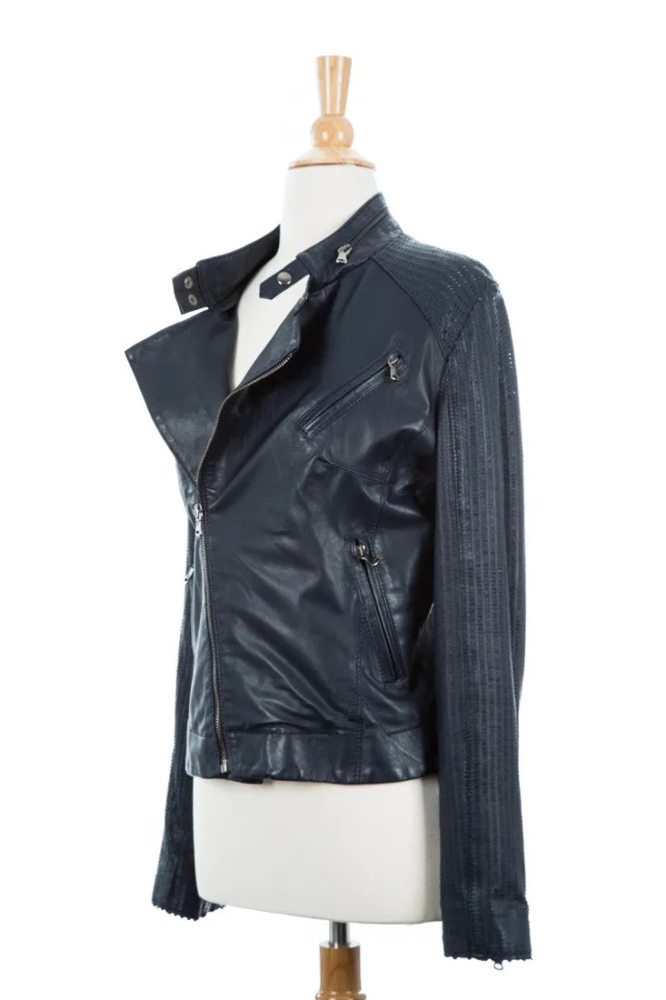 Karim Leather Moto Jacket