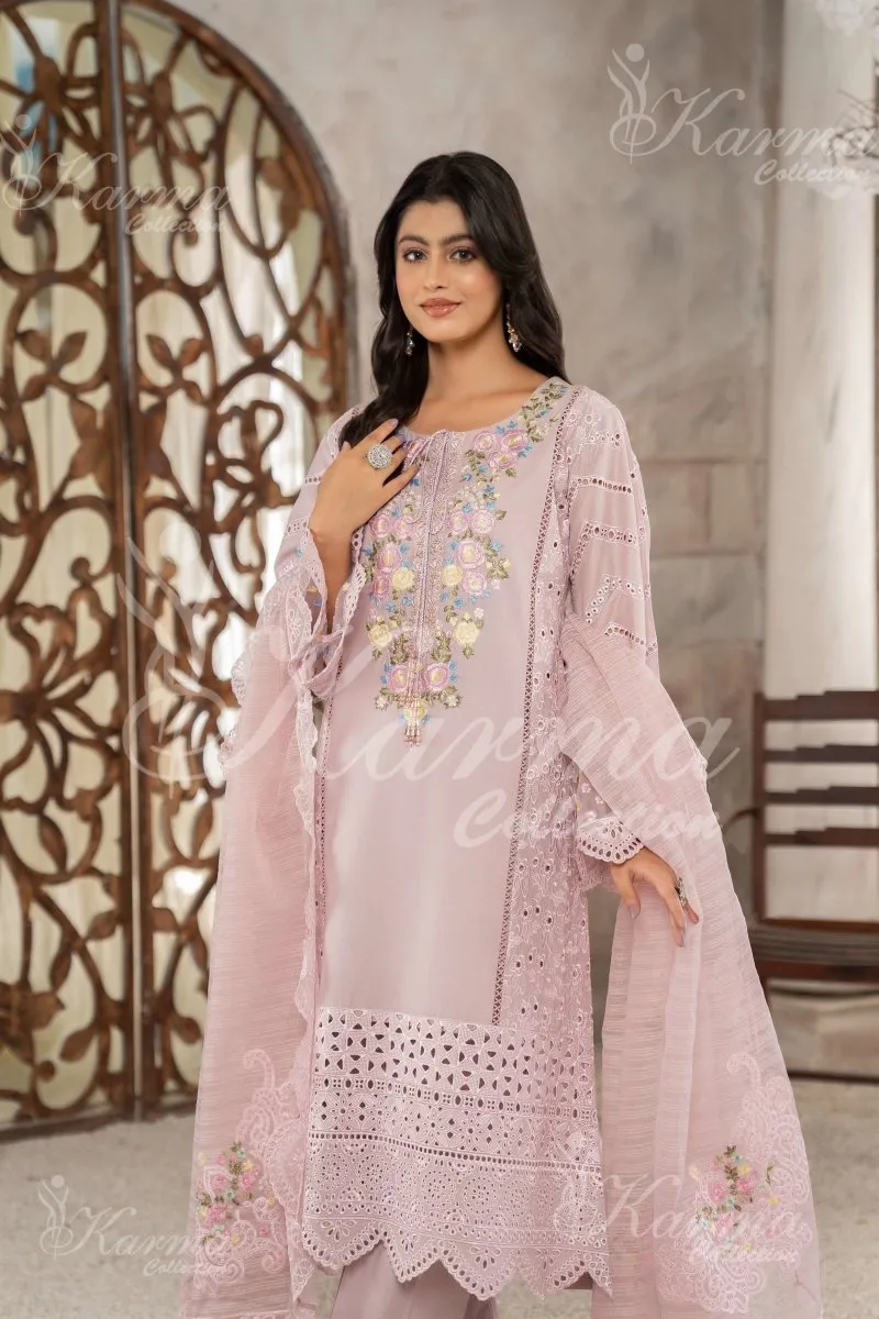 Karma Festive Embroidered Suit KAR46