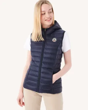 Light sleeveless down jacket Navy Mali