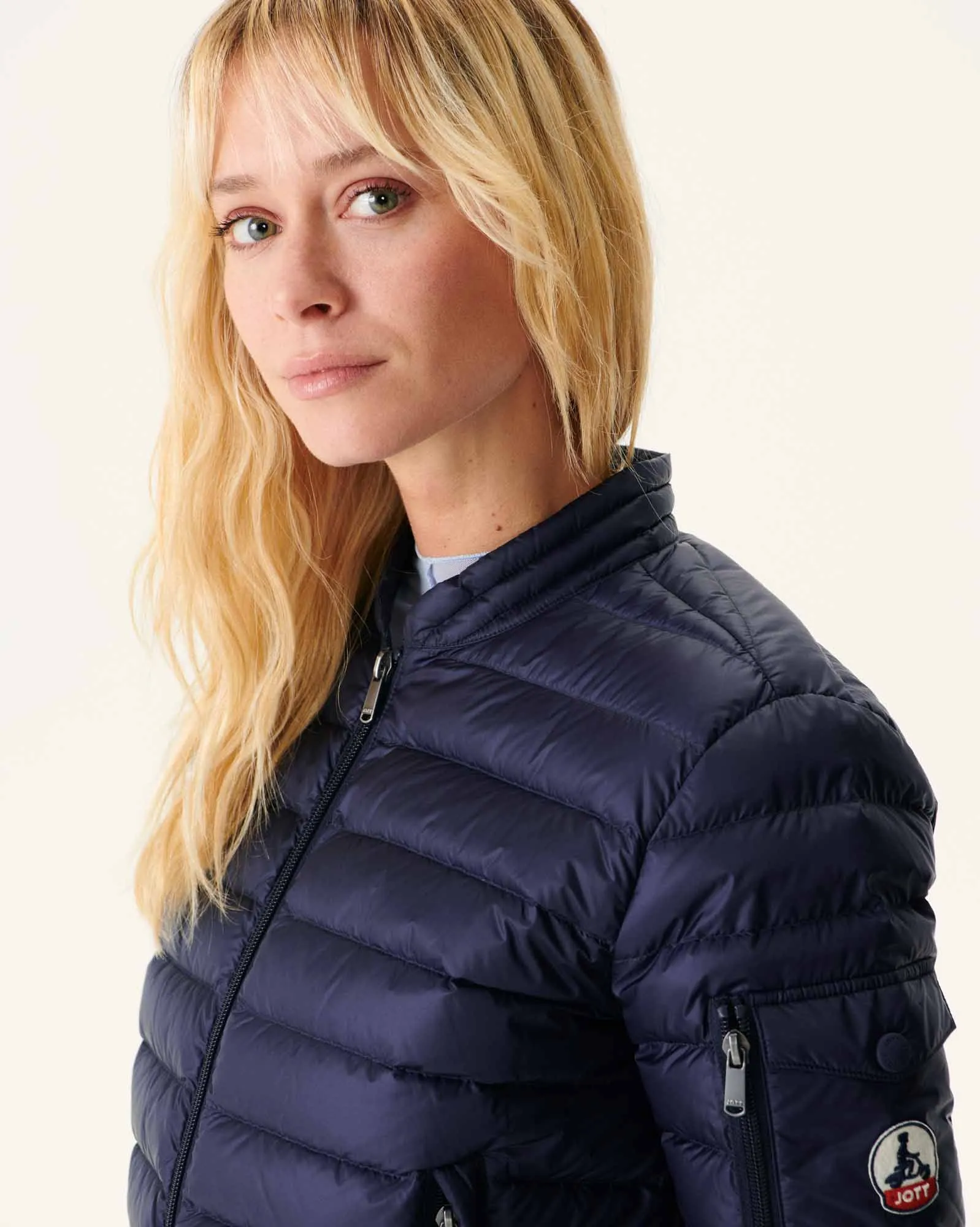 Lightweight down jacket Navy Emmy