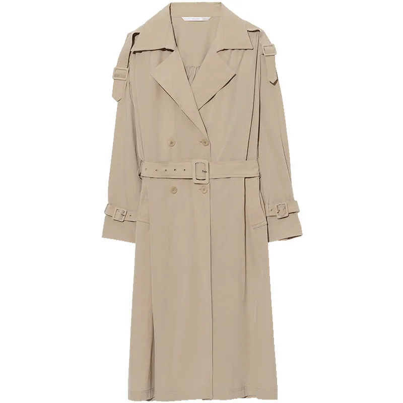 Lightweight Trench Coat With Belt