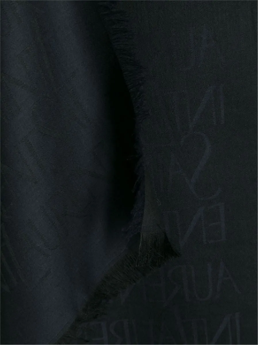 LOGO-JACQUARD SCARF