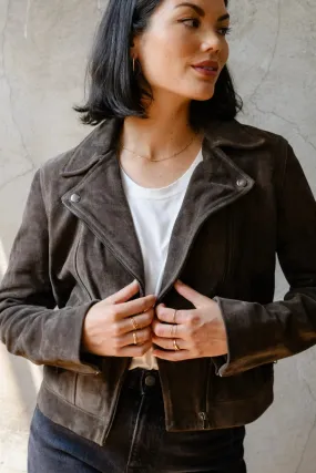 Maha Suede Leather Jacket