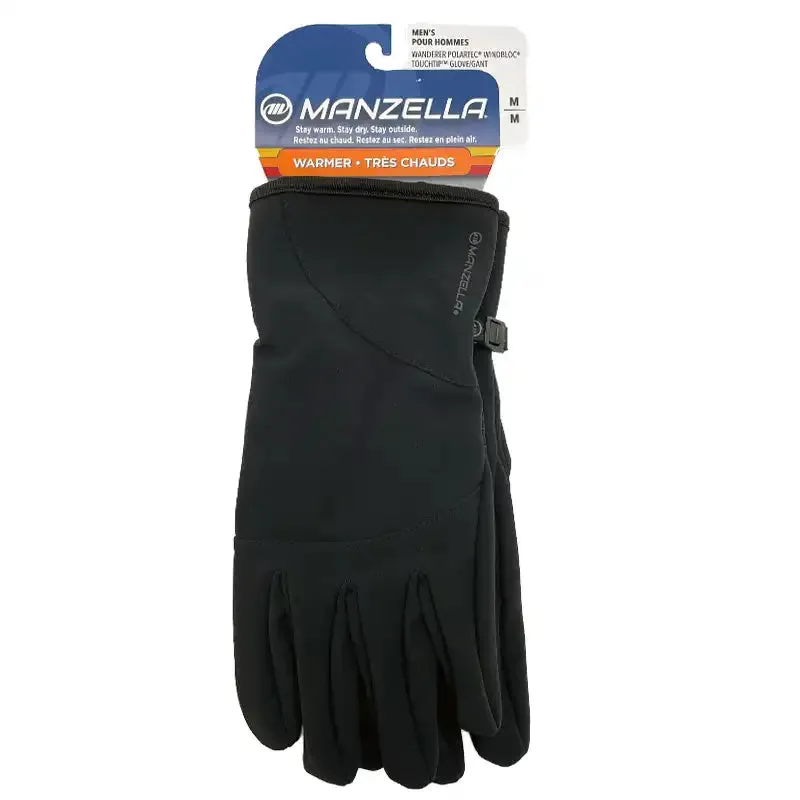 Manzella Men's Wanderer Touchtip Gloves