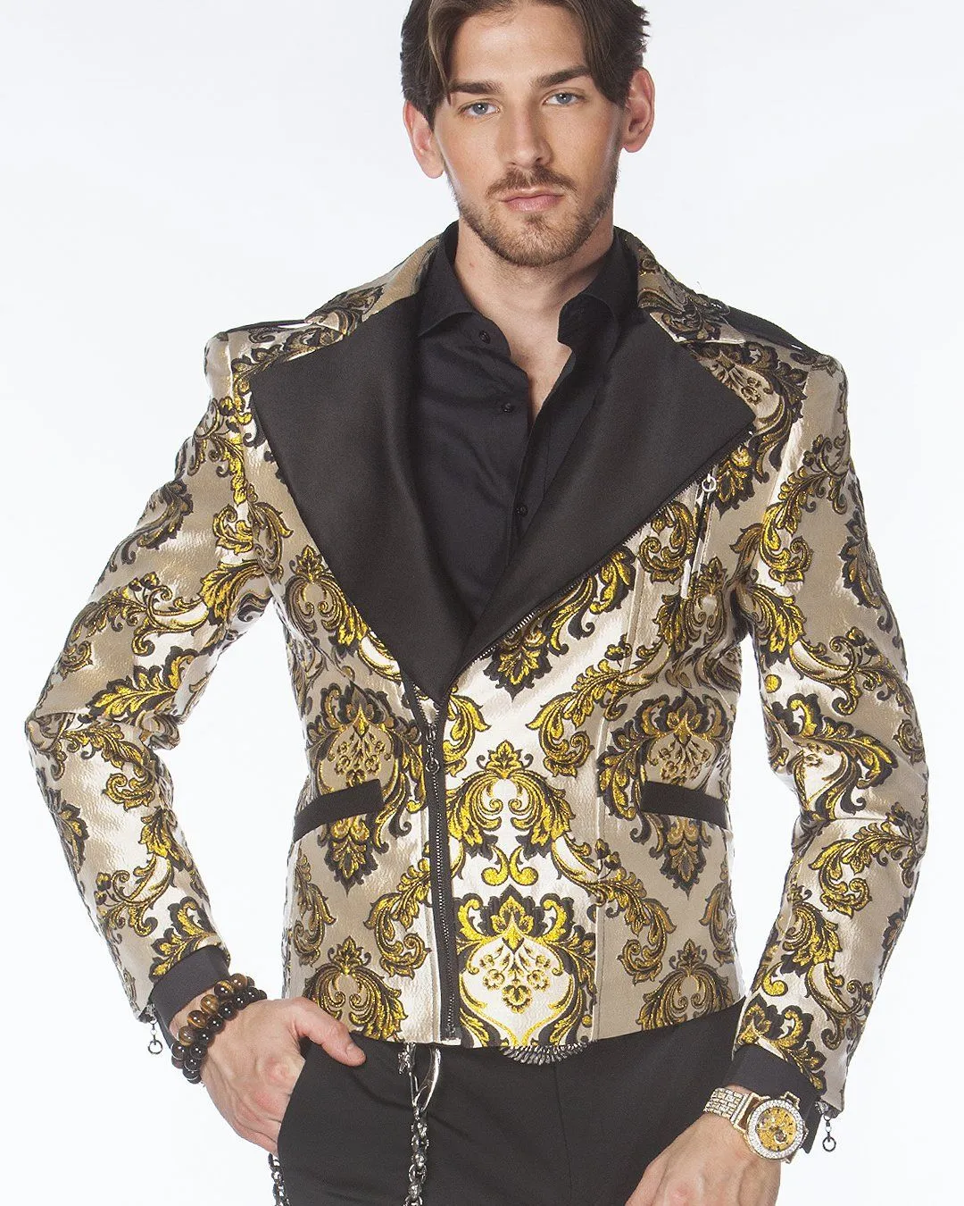 Men's Fashion Jacket - Men's Biker Jacket - Tivoli