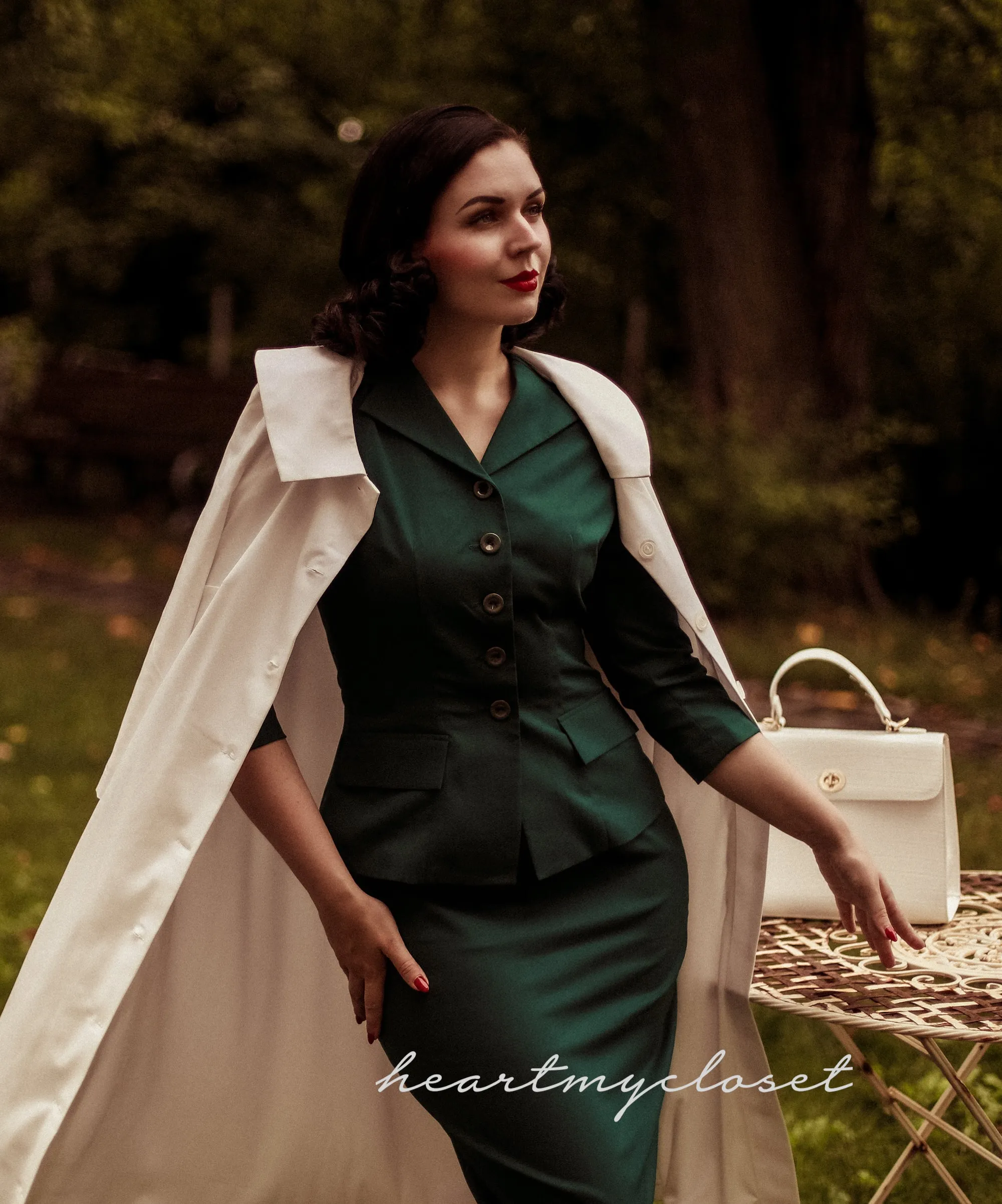 Monica coat- retro vintage coat