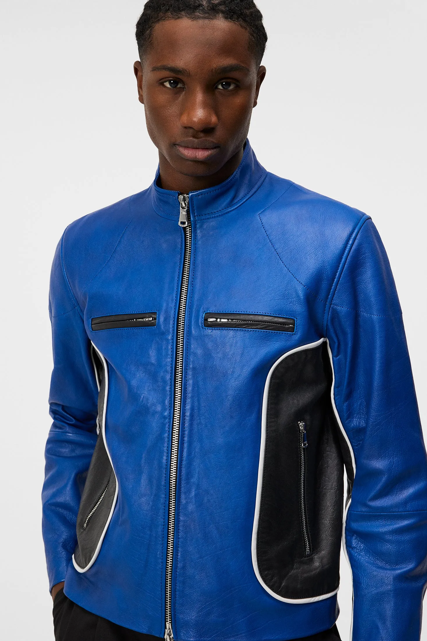 Morris Leather Biker Jacket