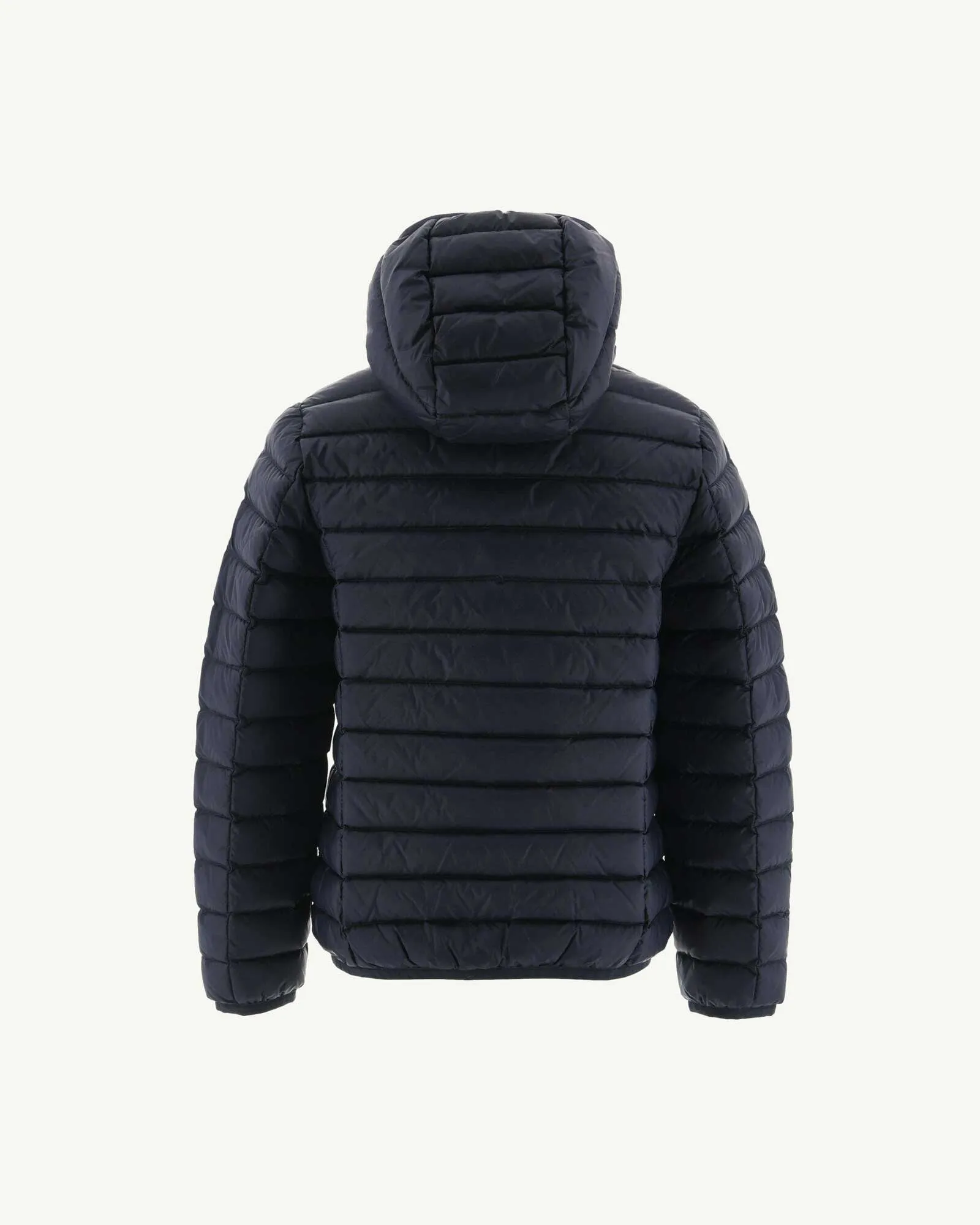 Navy Hooded down jacket Hugo