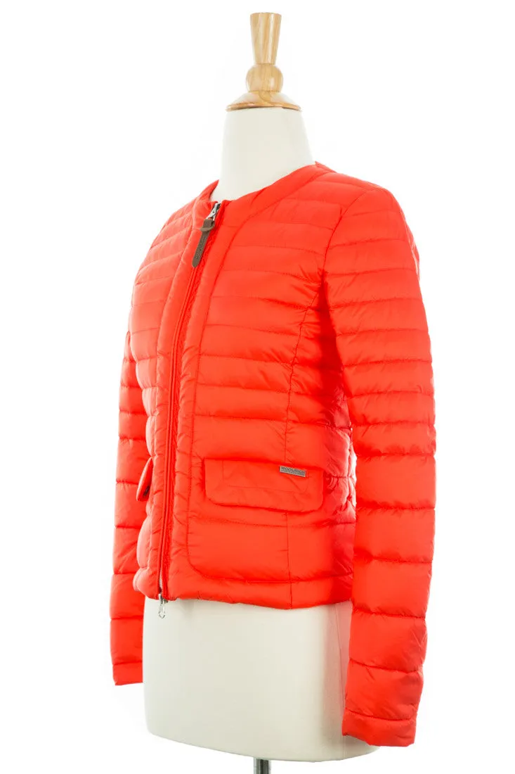 No-Collar Down Jacket