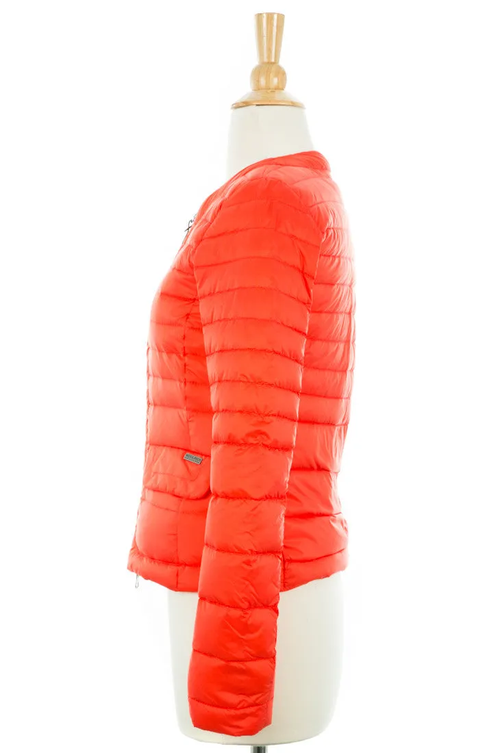 No-Collar Down Jacket