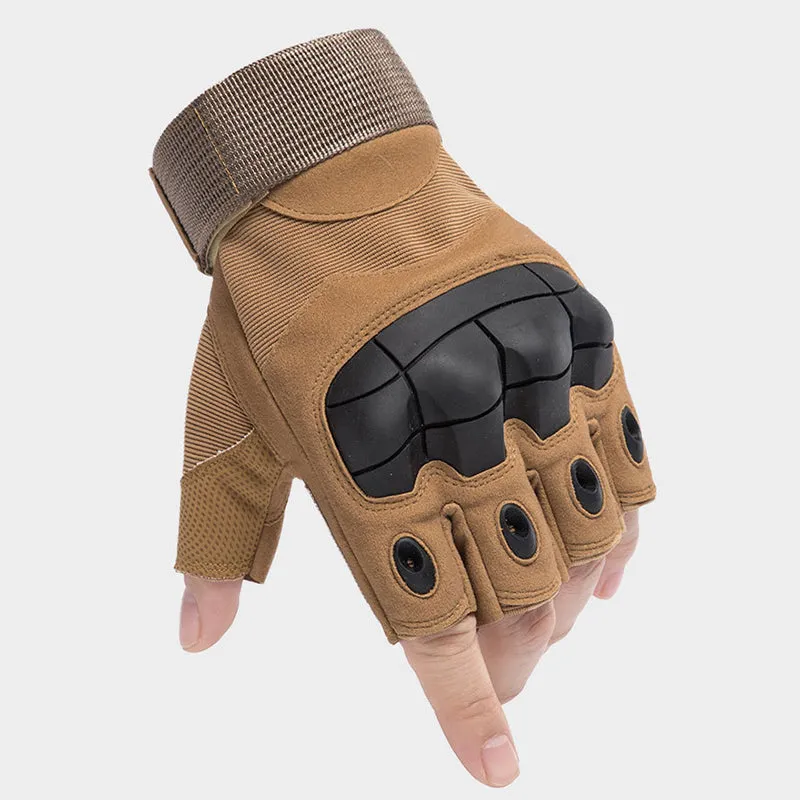 Outdoor  Military Half Finger Men Gloves