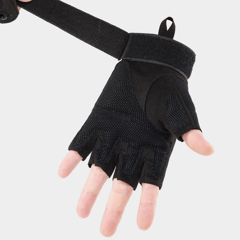 Outdoor  Military Half Finger Men Gloves