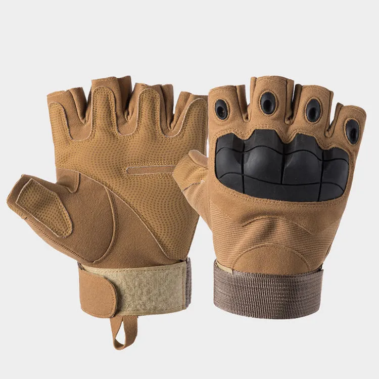 Outdoor  Military Half Finger Men Gloves