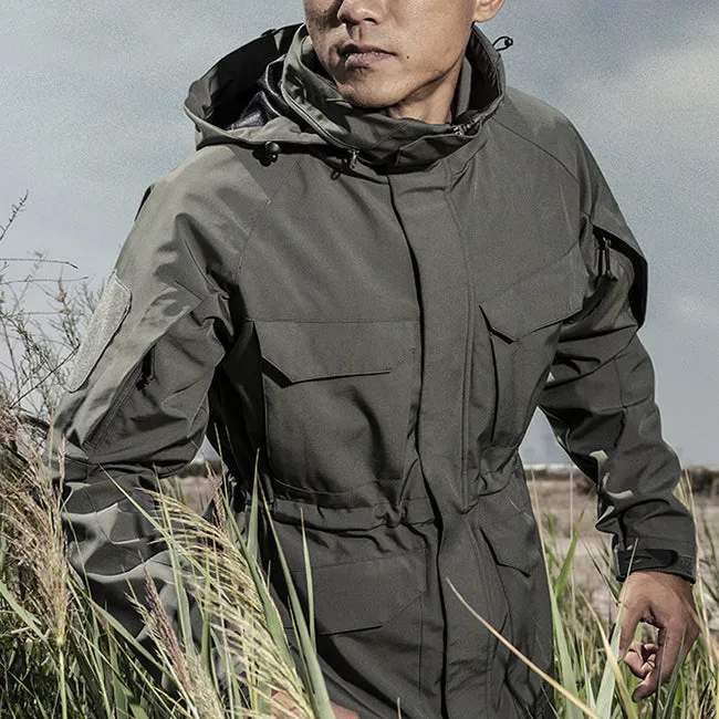 Outdoor Waterproof  Men's Trench Coat