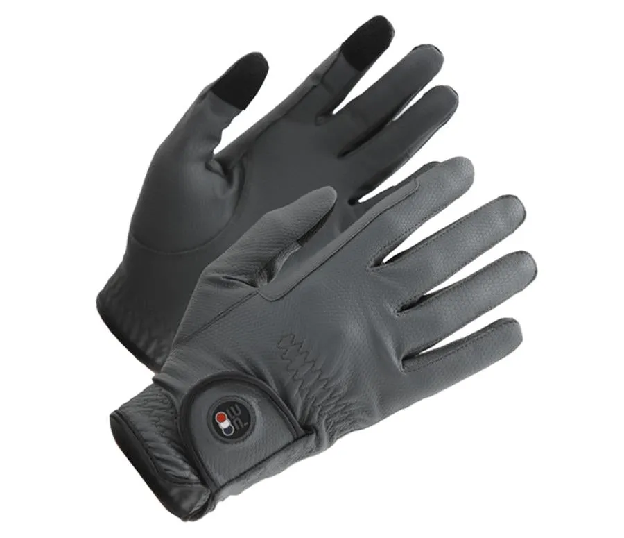 PEI Metaro Riding Gloves - Grey