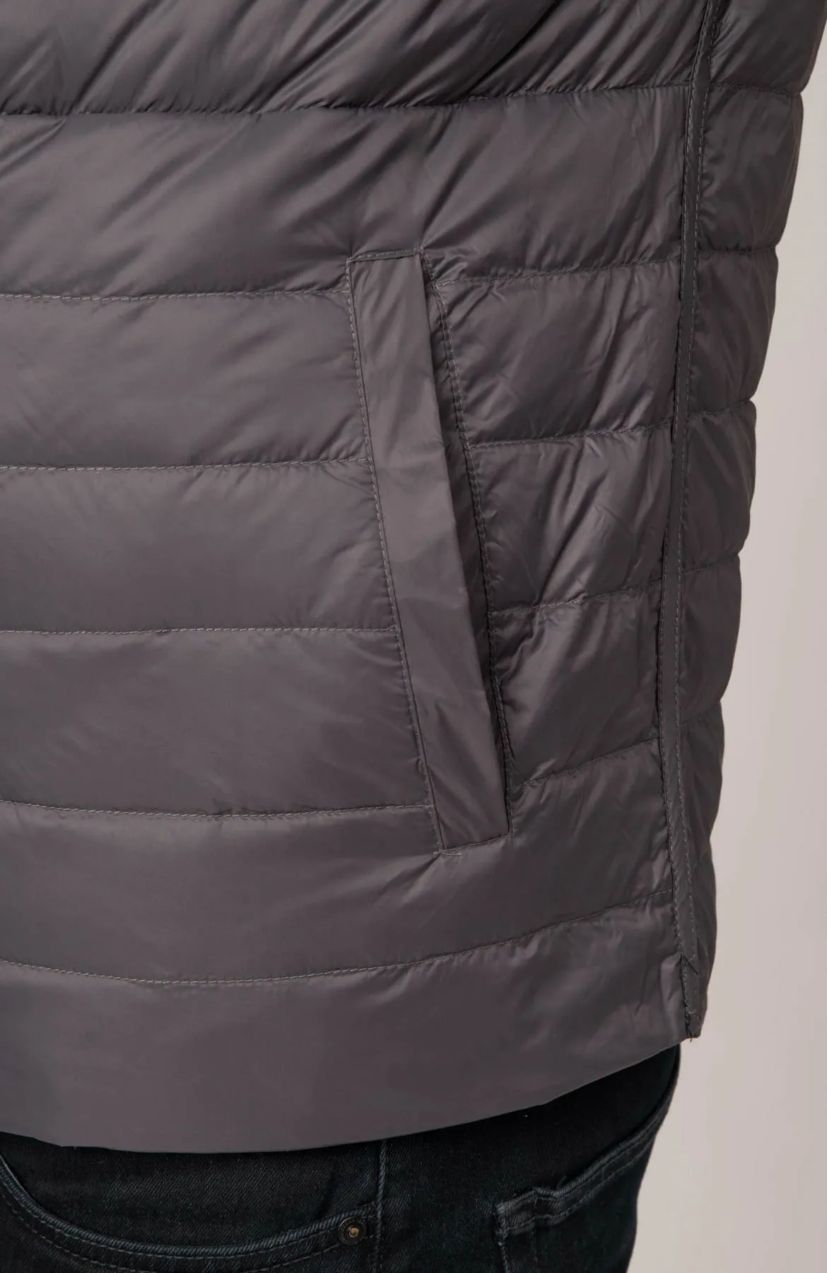 Polar II Mens Down Jacket - Jet Black Charcoal