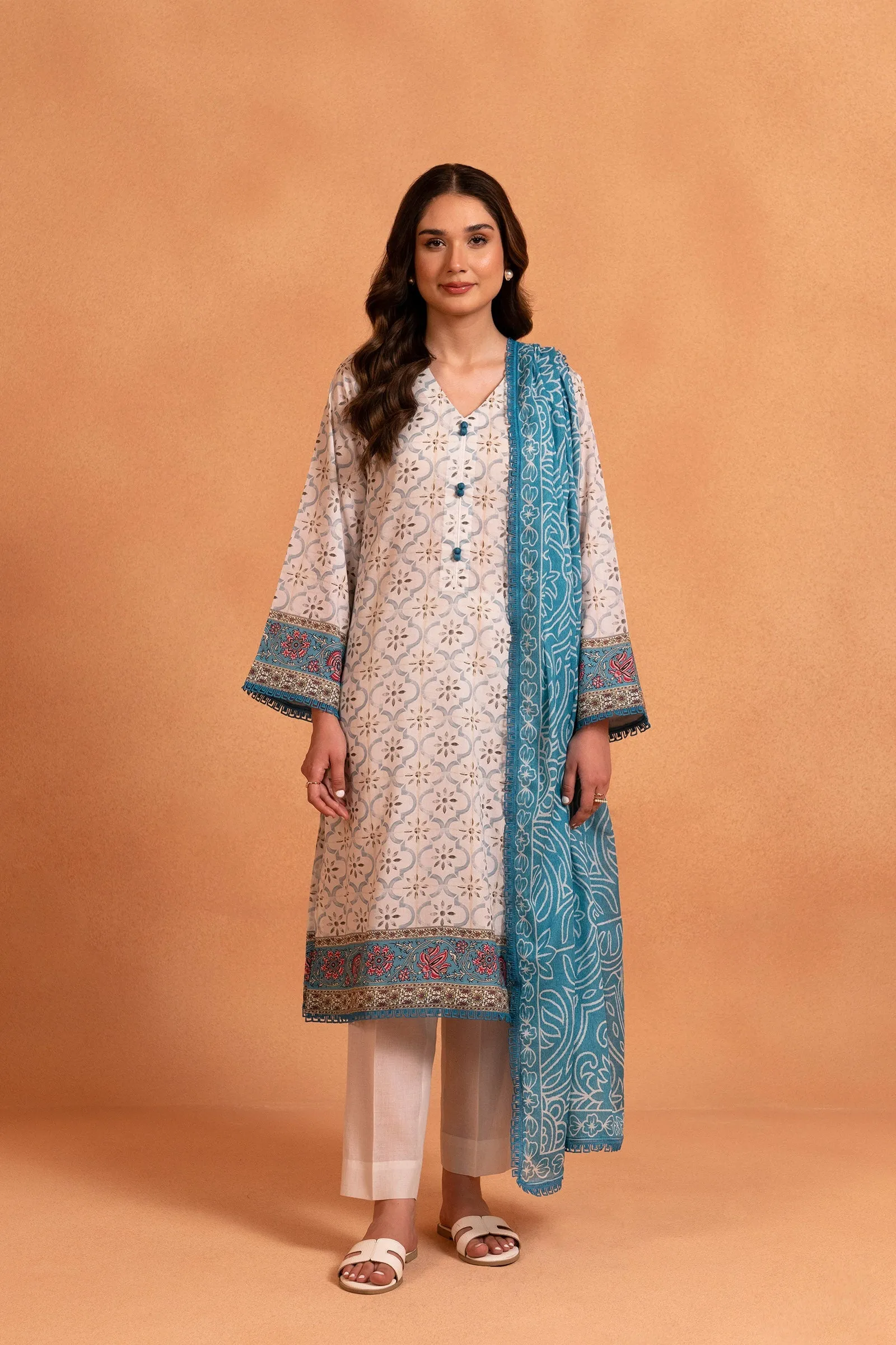 Printed Lawn Suit (2 PC)