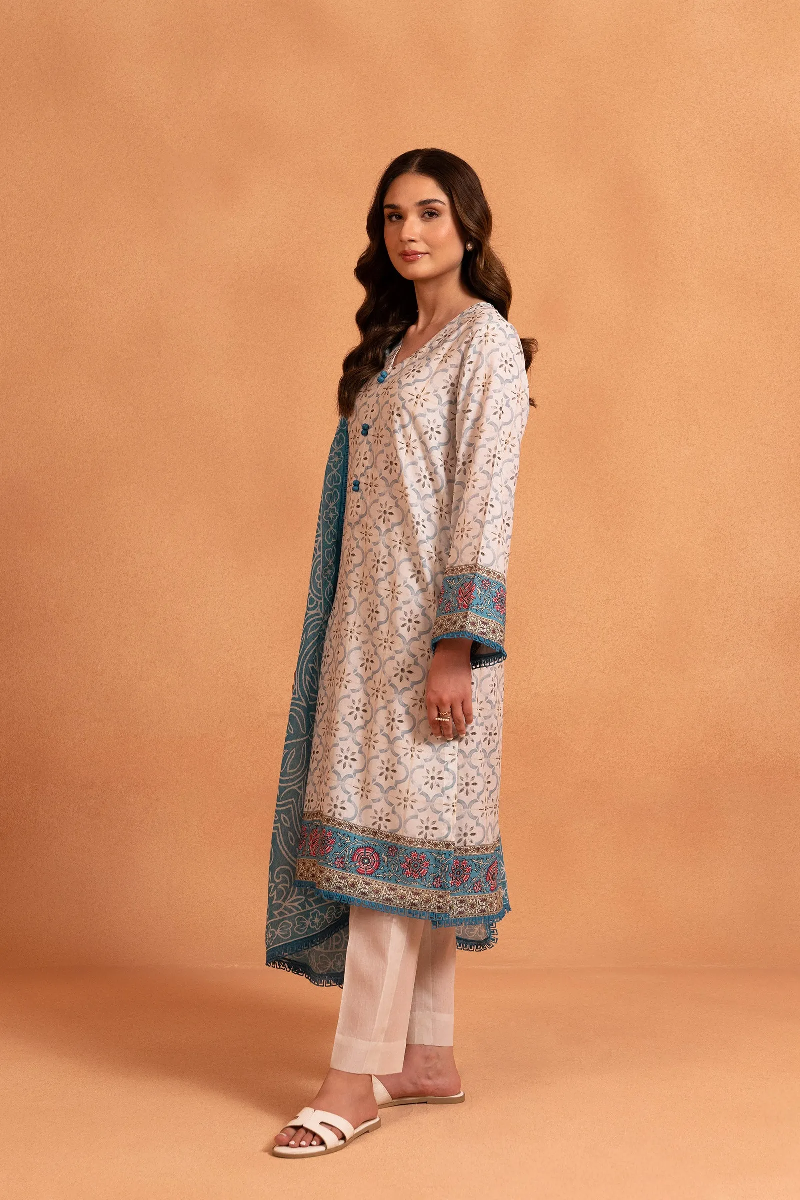 Printed Lawn Suit (2 PC)