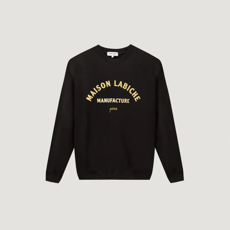 "Manufacture" Sweatshirt (Black)