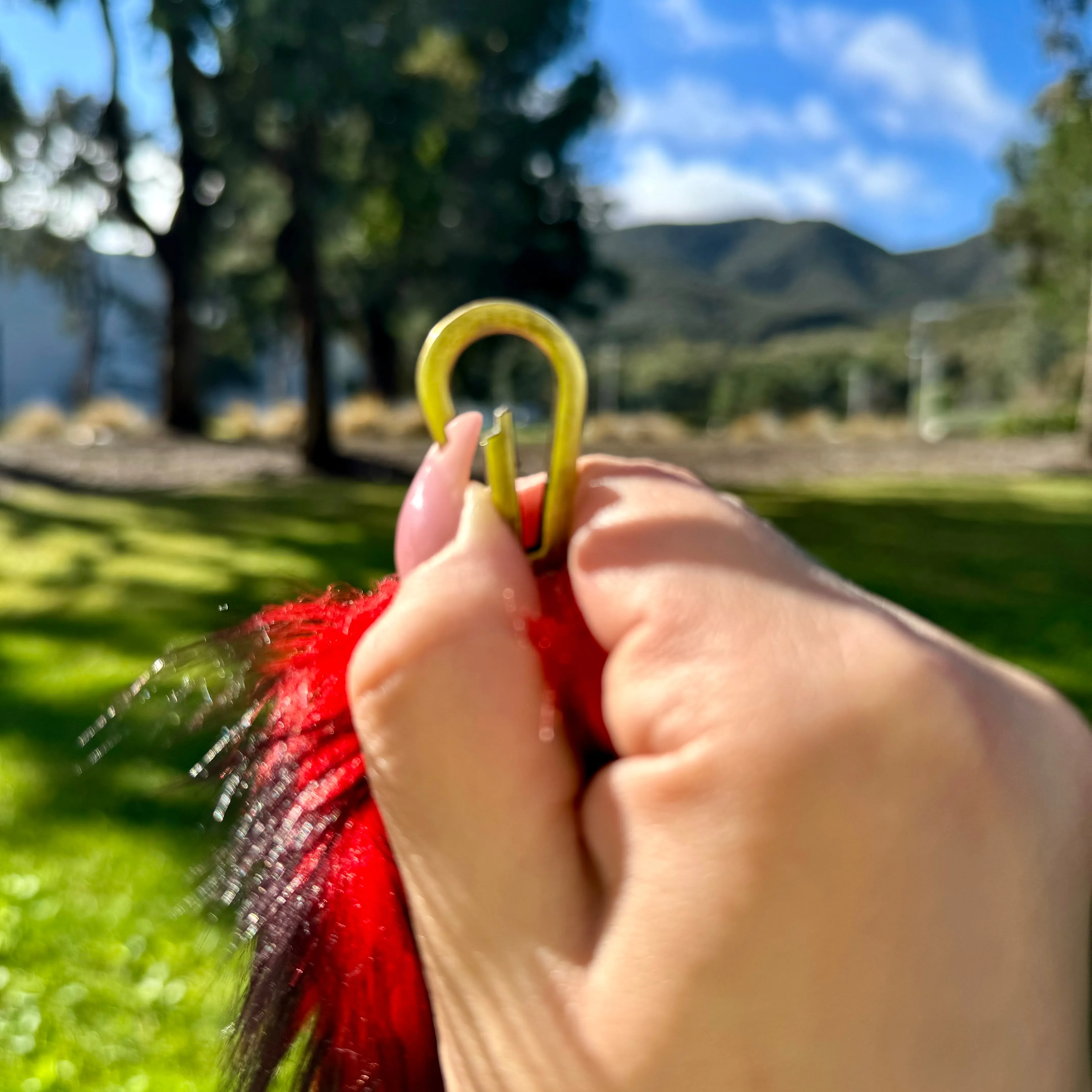 Red & Black Ombré Tail