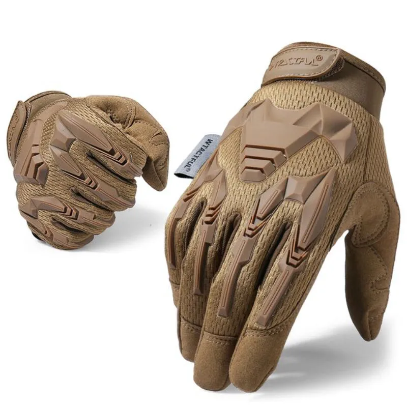 Tactical Combat Resistant Full Finger Men's Gloves