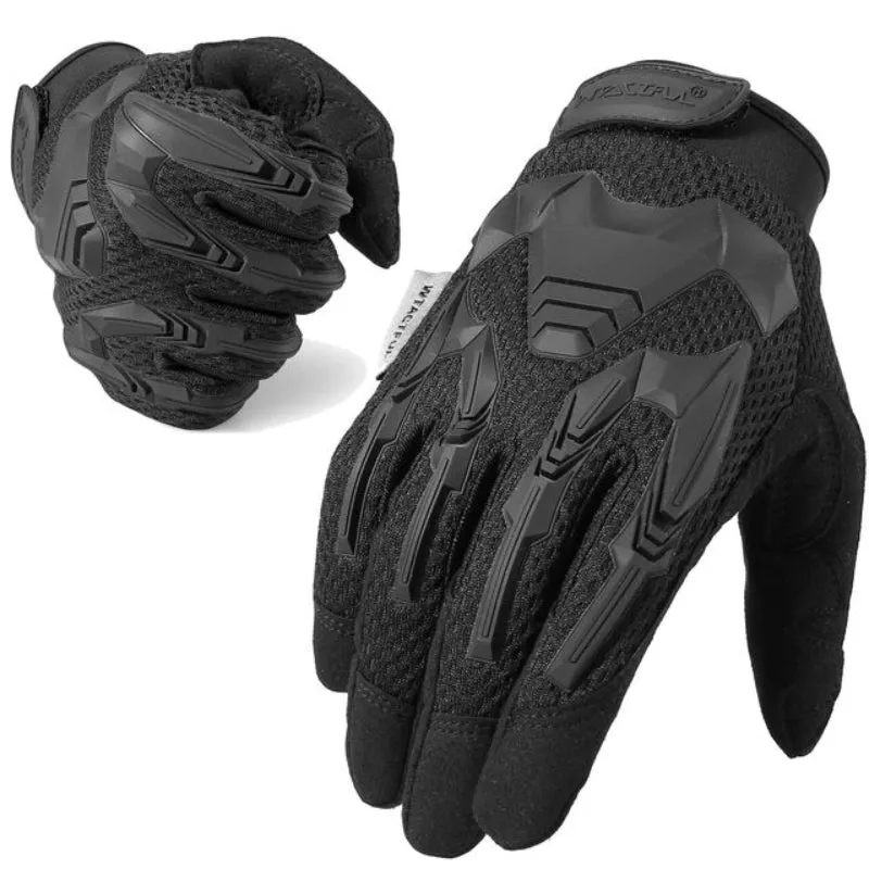 Tactical Combat Resistant Full Finger Men's Gloves