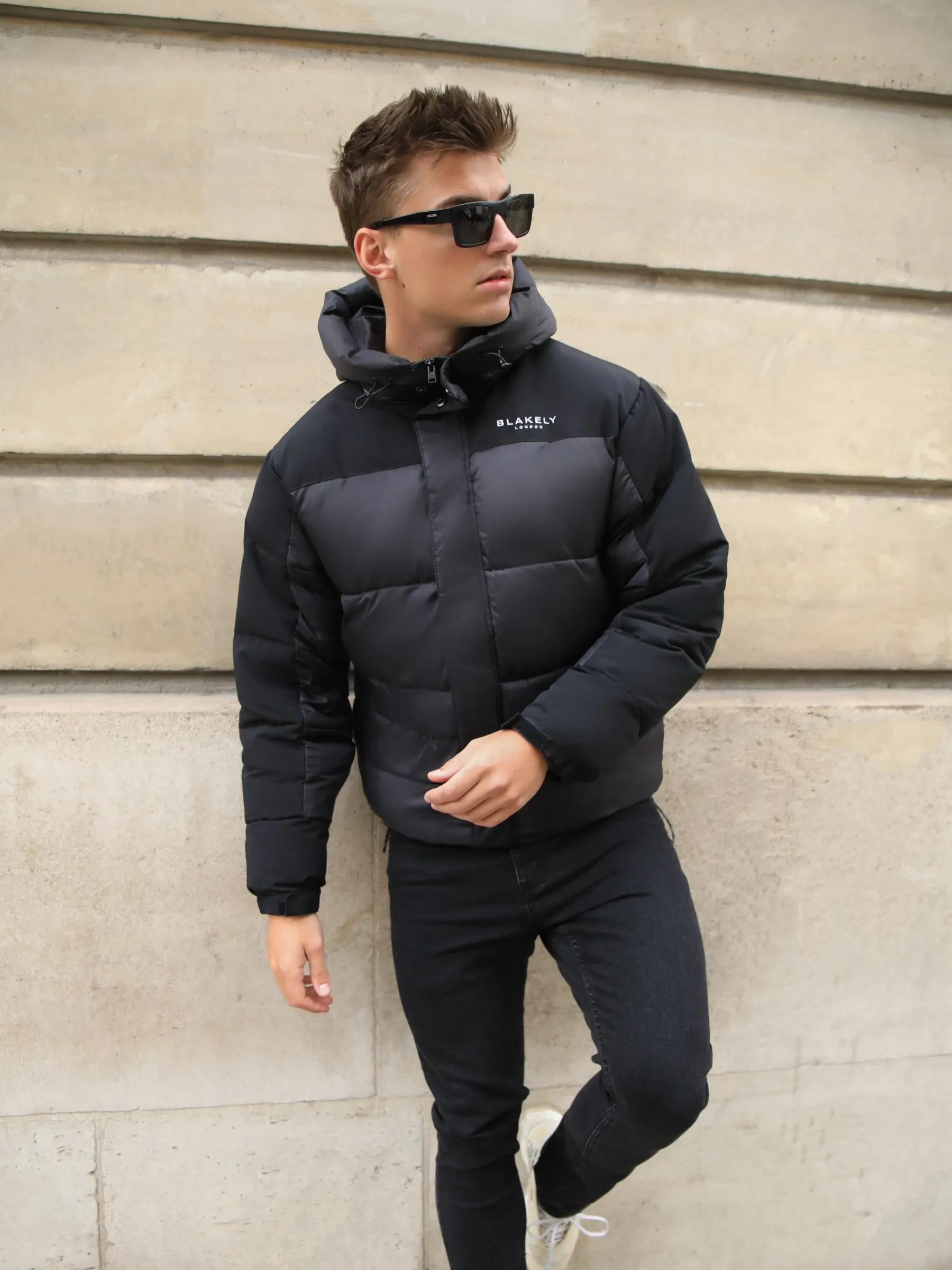 Tampa Puffer Coat - Black