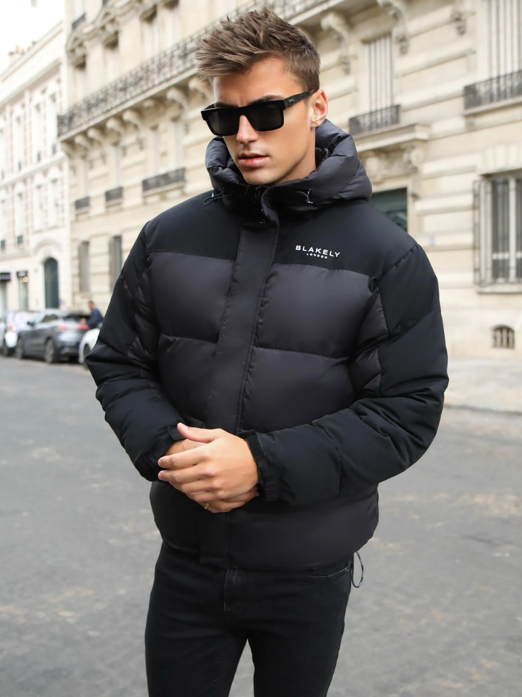 Tampa Puffer Coat - Black