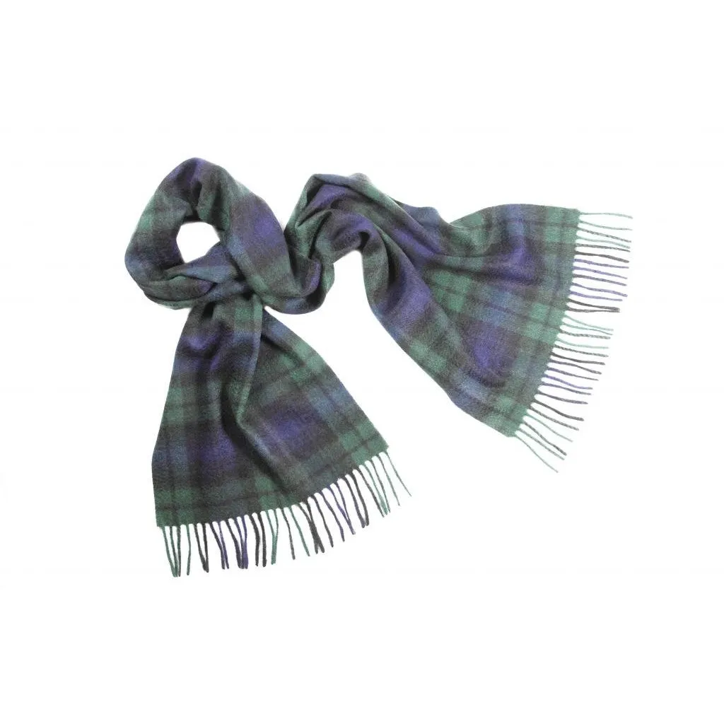 Tartan Cashmere Scarf | Pure Cashmere