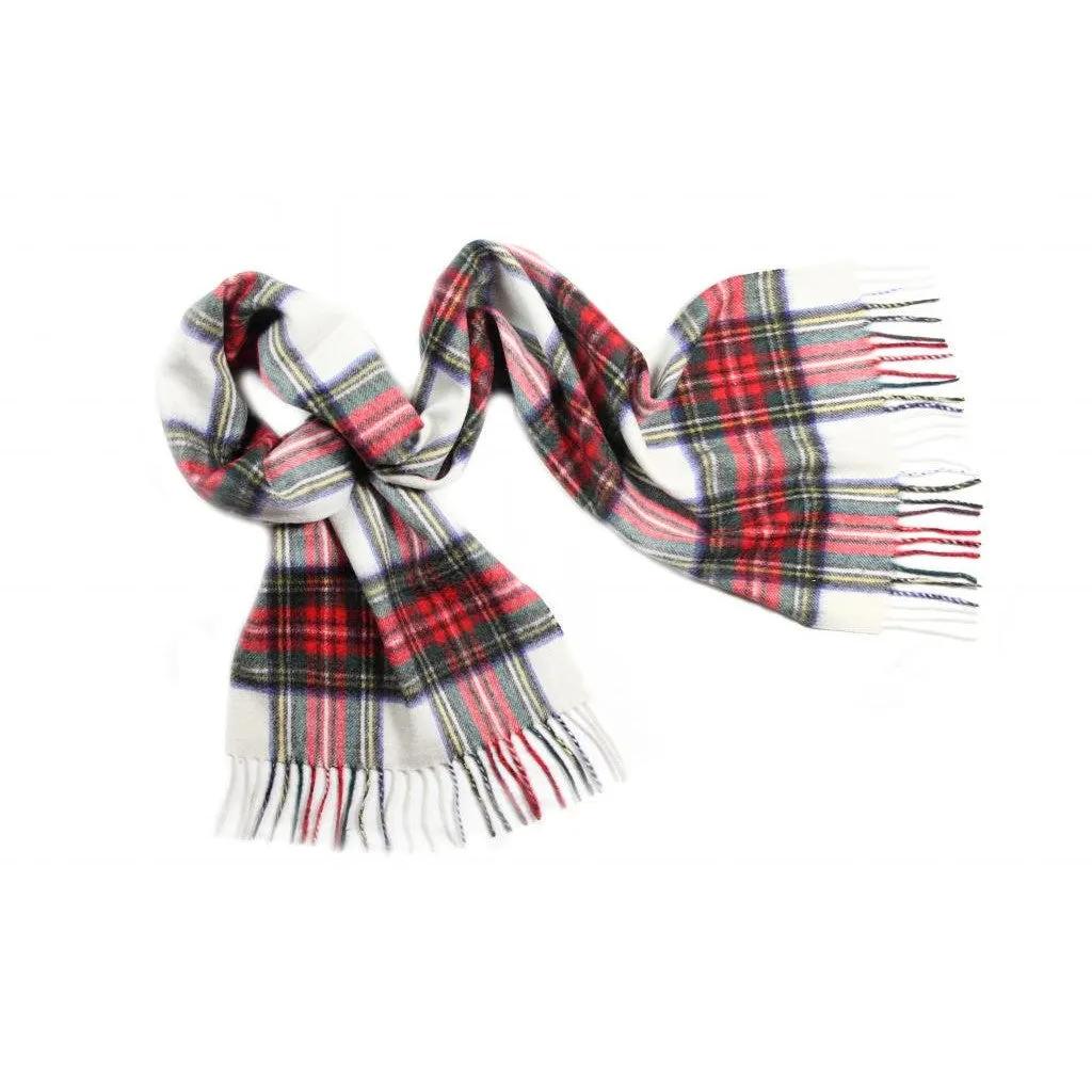 Tartan Cashmere Scarf | Pure Cashmere