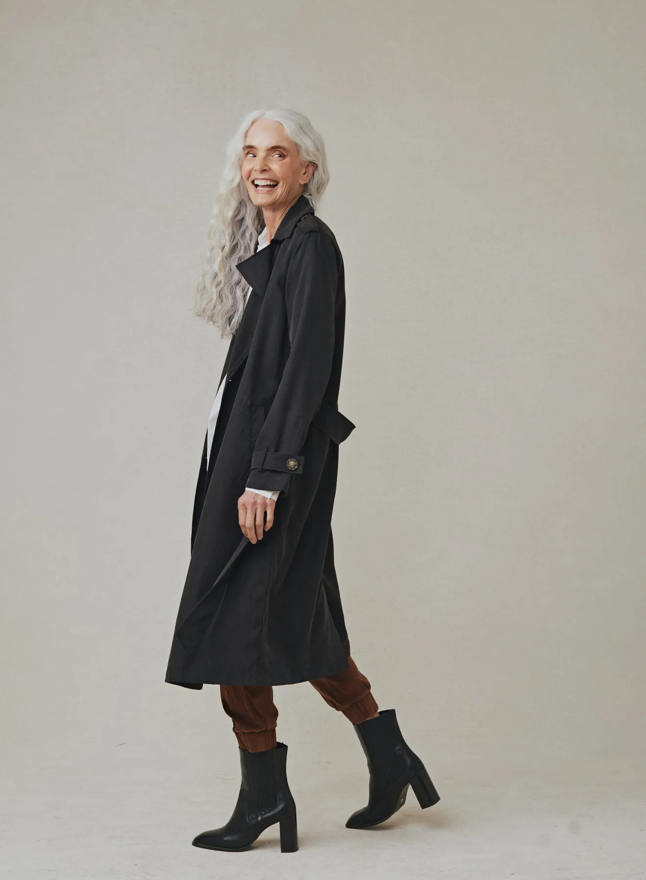 Trench Coat - Black