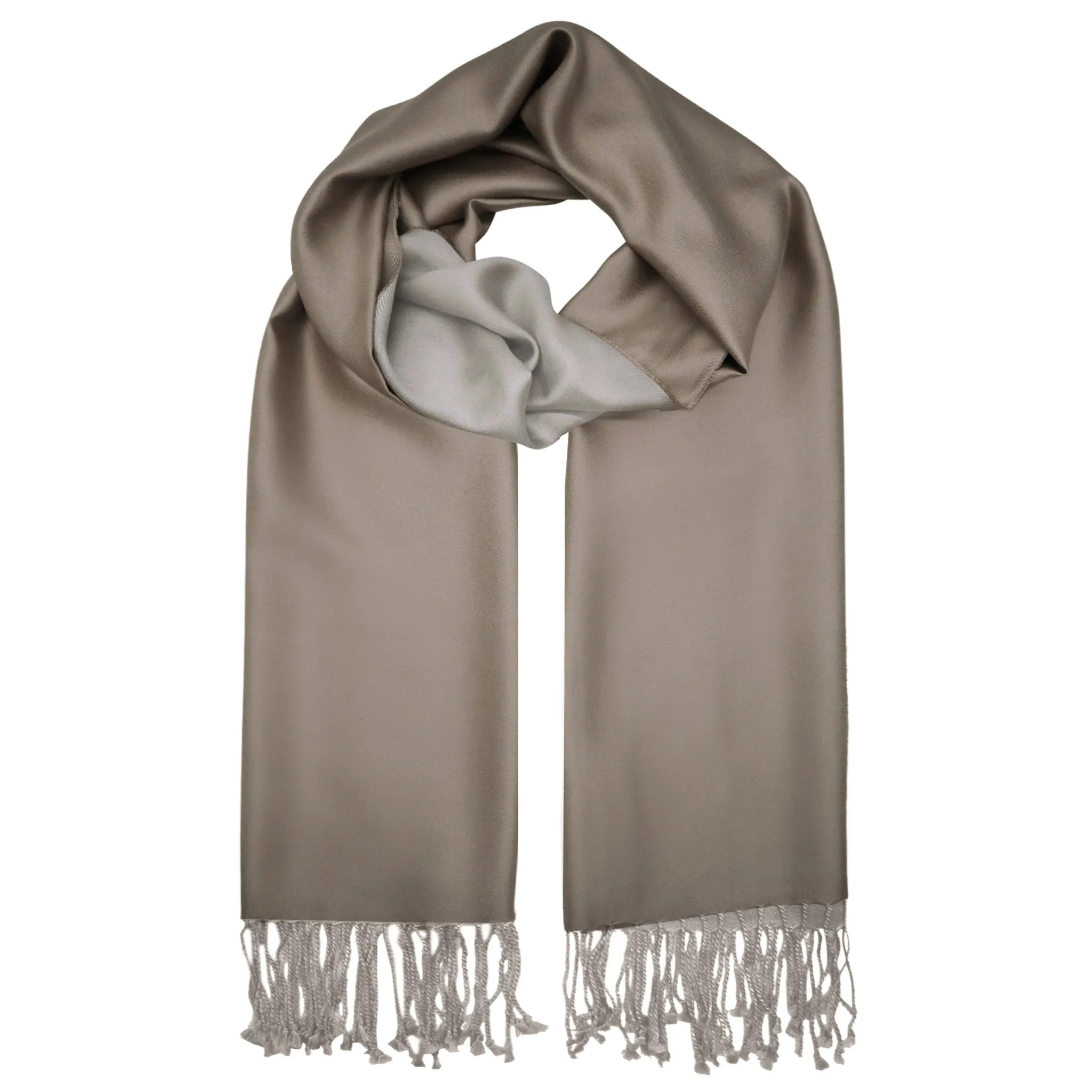 Two-Sided Silk Scarf