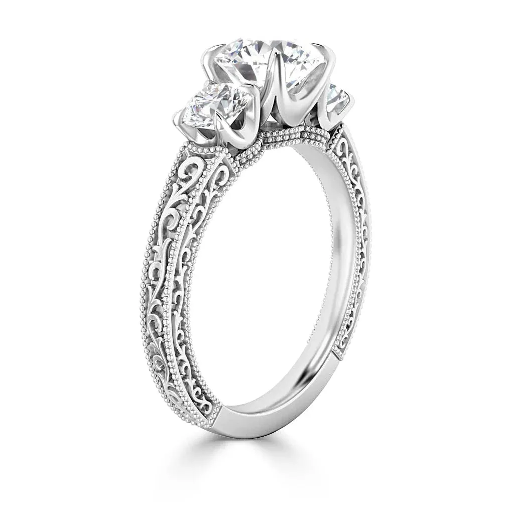 Victoria - 18ct White Gold - Round