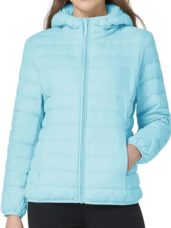 Women's Packable Down Jacket Ultra Lightweight Puffer NLM